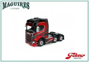 【送料無料】ホビー　模型車　車　レーシングカー セリエtekno 74734 scania mjolby phoenix scania sserie highline 6x2