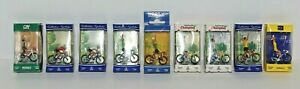 【送料無料】ホビー　模型車　車　レーシングカー サイクリストバッチジョブバイクライダーフランスnorev 143 cycliste job lot x 9 velos et ridersmalliot jaune tour de france tdf