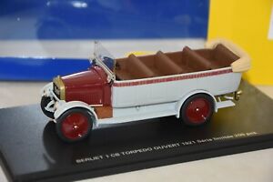 【送料無料】ホビー　模型車　車　レーシングカー オープンperfex 320 berliet 1 cb torpedo ouvert 1921 143