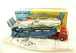【送料無料】ホビー　模型車　車　レーシングカー コーギートラックボックスcorgi n 1105 bedford carrimore car transporter camion transport voitures boite