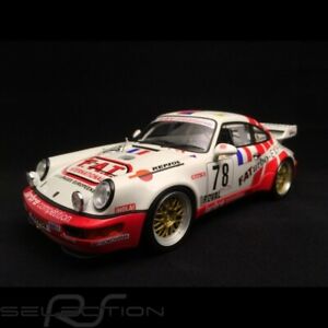 【送料無料】ホビー　模型車　車　レーシングカー ポルシェタイプルマングアテマラporsche 911 type 964 rsr le mans 1993 n 78 fat 118 gt spirit zm083