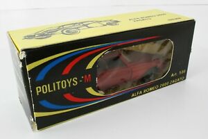 【送料無料】ホビー　模型車　車　レーシングカー アルファロメオアートpolitoys 143 alfa romeo 2600 zagato art530 polistil