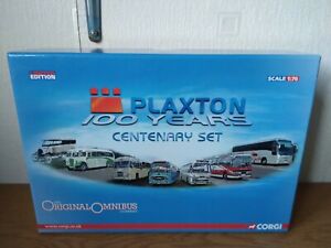 【送料無料】ホビー　模型車　車　レーシングカー コーギーセットバスcorgi om49901 tres rare plaxton bus set