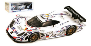 【送料無料】ホビー　模型車　車　レーシングカー スパークポルシェグアテマラ＃ルマンスケールspark 43lm98 porsche 911 gt1 26 vainqueur le mans 1998echelle 143