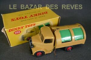 【送料無料】ホビー　模型車　車　レーシングカー ベッドフォードトラックトランスミッションdinky toys gb camion bedford benne a ordures ref 252 boite