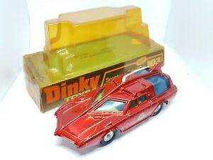 【送料無料】ホビー　模型車　車　レーシングカー ビンテージスペクトラムパトロールキャプテンボックスバブルdinky vintage spectrum patrol car 103 captain scarletcret original bulle