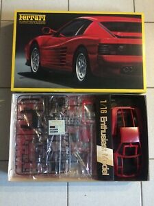 【送料無料】ホビー　模型車　車　レーシングカー フェラーリエンツォトランスミッションコレクタ116 fujimi 10120 rc120 ferrari testarossa marenello enzo boite rare collector