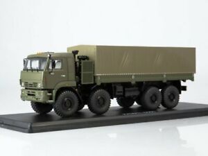 【送料無料】ホビー　模型車　車　レーシングカー カマスパネルキャノピーコレクションモデルカー143 kamaz6560 bord avec auvent, collection modele voitures