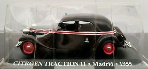 【送料無料】ホビー 模型車 車 レーシングカー シトロエントションマドリッドタクシーネットワーク143 citroen traction 11 taxi madrid 1955 ixo altaya escala