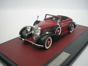 【送料無料】ホビー　模型車　車　レーシングカー メルセデスベンツｋロードスターレッドマトリクスmercedes benz 540k roadster lancefield 1938 rouge ouverture 143 matrix 24,836円