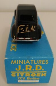 【送料無料】ホビー　模型車　車　レーシングカー シトロエンブラックボックスcitroen 2 cv 2cv fin noire jrd 1985 143 cij jrd box norev eligor