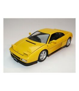 【送料無料】ホビー　模型車　車　レーシングカー フェラーリイエローferrari 348 tb 1989 yellow 118