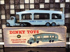 【送料無料】ホビー　模型車　車　レーシングカー ボックスキャリア582982 dinky meccano voiture transporteur original avec boite 1954
