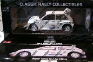 【送料無料】ホビー　模型車　車　レーシングカー サンスターセナテストsunstar mg metro 6r4 aryton senna test car 5538 118