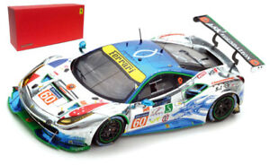 【送料無料】ホビー　模型車　車　レーシングカー フェラーリ＃レースルマンスケールlooksmart ferrari 488 gte 60 clearwater racing le mans 2017 143 scale｜hokushin
