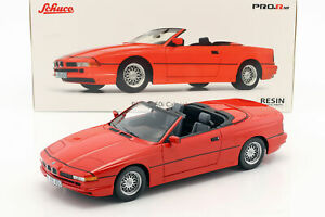 【送料無料】ホビー　模型車　車　レーシングカー レッドモデルbmw 850i cabriolet rouge 118 schuco