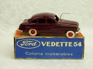 【送料無料】ホビー 模型車 車 レーシングカー フォードボルドーレッドオリジナルボックスnorev ancienne ford vedette 54 rouge bordeaux 143e boite dorigine|hokushin