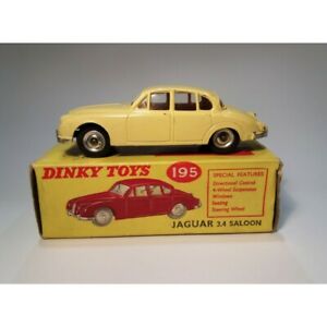 【送料無料】ホビー 模型車 車 レーシングカー ジャガーオリジナルボックスdinky toys n195 jaguar 34 saoon original box 196065 scala 143 mc43331|hokushin