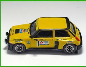 【送料無料】ホビー　模型車　車　レーシングカー ルノーターボマウント143 renault r5 turbo vendu montee｜hokushin