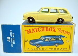 【送料無料】ホビー 模型車 車 レーシングカー マッチボクビクターボックスmatchbox rw 38b vauxhall victor estate car jaune dans d box|hokushin