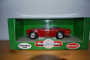 【送料無料】ホビー 模型車 車 レーシングカー スケールグッズtriumph tr6 echelle 118 britainsertl collectables|hokushin