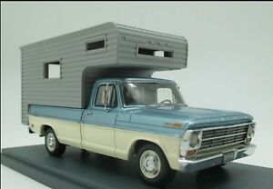 【送料無料】ホビー　模型車　車　レーシングカー フォードキャンプモデルネオスケールモデルford f100 1968 camper 143 model neo scale models