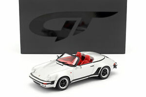 【送料無料】ホビー　模型車　車　レーシングカー ポルシェカレラグアテマラporsche 911 carrera 32 speedster annee 1987 argent 118 gtspirit