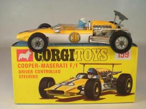【送料無料】ホビー　模型車　車　レーシングカー コーギークーパーマセラティマセラティボックス＃corgi toys 159 cooper maserati f1 neuf dans sa boite 091