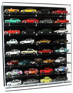 【送料無料】ホビー 模型車 車 レーシングカー モデルモデルアクリルチェックボックスacrylique modele wall display case pour modele 143 voitures avec 8 etageres|hokushin