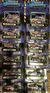 【送料無料】ホビー　模型車　車　レーシングカー ダイカストマシンdiecast muscle machines rare 911 set｜hokushin