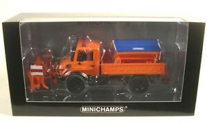 【送料無料】ホビー 模型車 車 レーシングカー メルセデスベンツスノープラウオレンジmercedesbenz unimog 1300 l avec chasseneige neige plow orange|hokushin