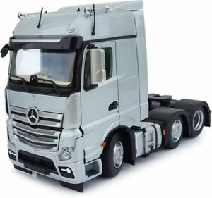【送料無料】ホビー 模型車 車 レーシングカー マージンモデルメルセデスベンツアクトロススケールmarge models 191003 mercedesbenz actros bigspace 6x2 argent echelle 132