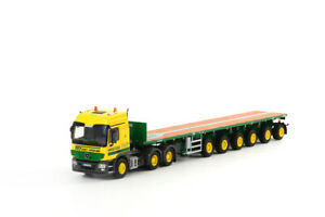 【送料無料】ホビー　模型車　車　レーシングカー メルセデスキャブトレーラーバラストmercedes mp3 lcabine 6x4 ballast trailer wsi 150 ref 011297
