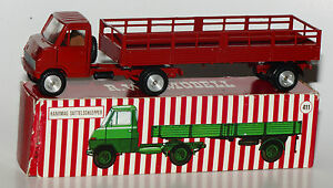 【送料無料】ホビー　模型車　車　レーシングカー モデルoセミボックスrw modele no 411hanomag semiremorques dans neuf dans sa boite