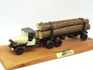 【送料無料】ホビー　模型車　車　レーシングカー ロギングトラックマウントmmt monte resine 150 gmc grumier