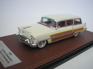 【送料無料】ホビー　模型車　車　レーシングカー キャデラックcadillac viewmaster par hess amp; eisenhardt 1956 blanc 143 glm 120302 neuf