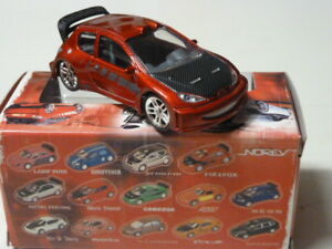 【送料無料】ホビー　模型車　車　レーシングカー インチプジョーnorev 3 inches peugeot 206 wrc