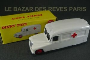 【送料無料】ホビー　模型車　車　レーシングカー ボックスdinky toys gb daimler ambulance ref 253 boite｜hokushin