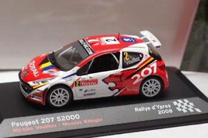 【送料無料】ホビー　模型車　車　レーシングカー プジョーイープルラリー＃ラリー peugeot 207 s2000 rallye dypres 2008 2 143 rally