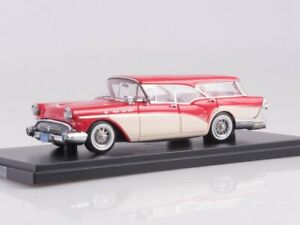 【送料無料】ホビー 模型車 車 レーシングカー コレクションビュイックセンチュリーフィールドワゴンレッドベージュ|hokushin