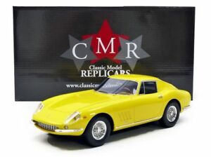 【送料無料】ホビー 模型車 車 レーシングカー フェラーリイエローモデルferrari 275 gtb 1966 yellow 118 model cmr|hokushin