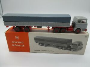 【送料無料】ホビー　模型車　車　レーシングカー バケットwiking mb 2223 semiremorque avec benne, acide hb 7351bc in oct , rares aug1｜hokushin