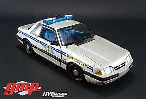 【送料無料】ホビー　模型車　車　レーシングカー フォードムスタングgmp 118 1991 ford mustang moule argent 18844