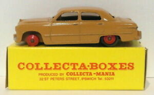 【送料無料】ホビー　模型車　車　レーシングカー ビンテージフォードセダンブラウンvintage dinky 139a ford forder sedan brown in collectabox