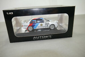 【送料無料】ホビー　模型車　車　レーシングカー ミレニアムautoart millennium bmw e30 m3 dtm 1991 143 k49 4