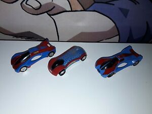 【送料無料】ホビー　模型車　車　レーシングカー ロットマーベルスパイダーマンlot 3 voitures marvel spiderman