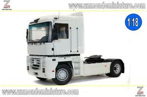 【送料無料】ホビー　模型車　車　レーシングカー ルノーマグナムホワイトスケールrenault magnum mk2 blanc 2001 zmodels zmd 1800101 echelle 118
