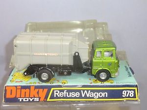 【送料無料】ホビー　模型車　車　レーシングカー モデルベッドフォードボックスワゴングリーンバージョンdinky toys model 978 bedford refuse wagon vert metallique version vn en parfait etat, dans sa bo｜hokushin