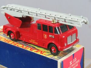 【送料無料】ホビー　模型車　車　レーシングカー マッチキングサイズモデルボックスエンジンmatchbox king size modele k151 merryweather fire engine en parfait etat, dans sa boite