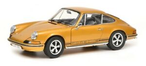 【送料無料】ホビー 模型車 車 レーシングカー モデルポルシェメタリックゴールドschuco 00361 118 porsche 911 s coupe 1973, metallique or neuf